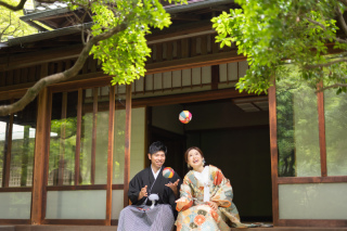 ロケーション撮影/和装/名古屋城(お茶室)