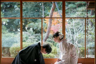 ロケーション撮影/和装/東山荘