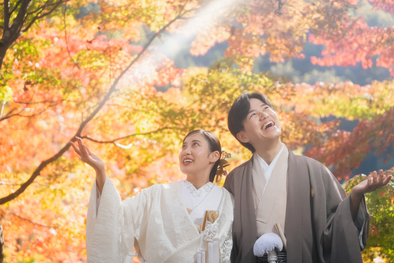 【紅葉早割キャンペーンプラン】和装撮影*撮影期間11/20〜12/10
