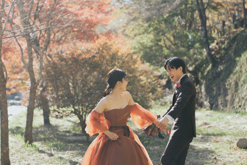 【紅葉早割キャンペーンプラン】洋装撮影 *撮影期間11/20〜12/10
