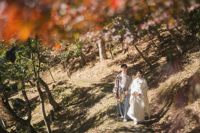 【紅葉早割キャンペーンプラン】和装撮影*撮影期間11/20〜12/10
