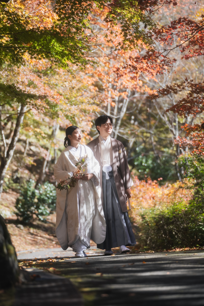 【紅葉早割キャンペーンプラン】和装撮影*撮影期間11/20〜12/10