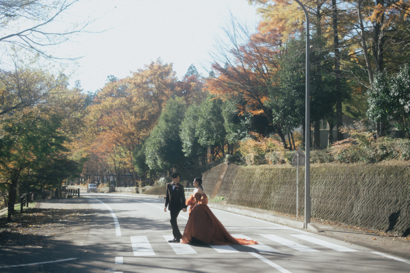 【紅葉早割キャンペーンプラン】洋装撮影 *撮影期間11/20〜12/10