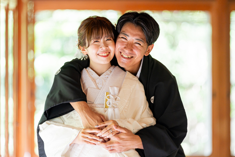 ぎゅっと寄り添って!