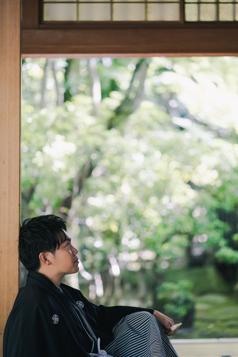 新郎様ソロカット