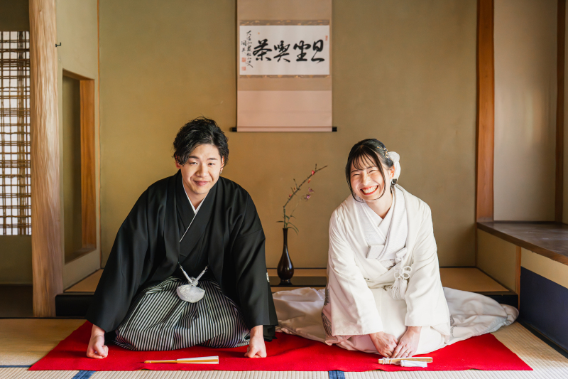 お正座ショット