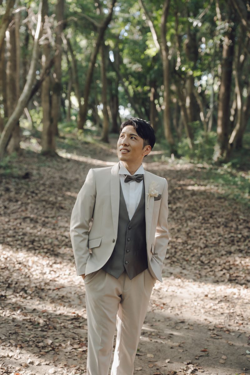 新郎さんソロカット