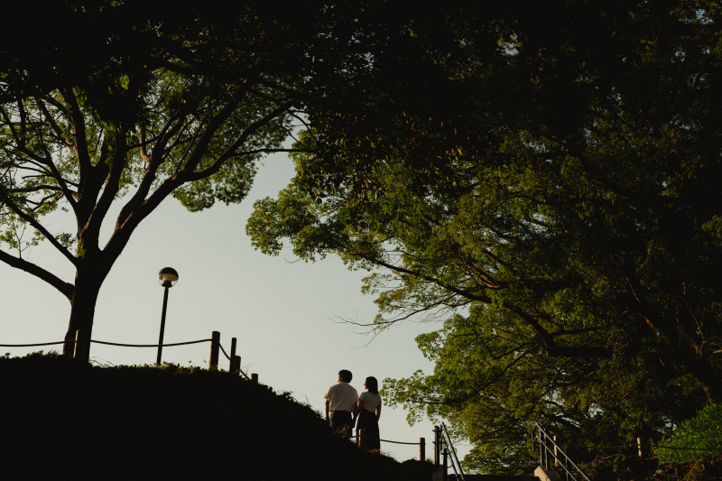 緑にも囲まれて