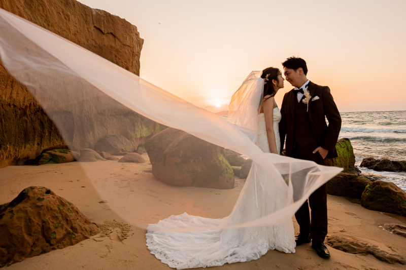 奈多海岸×サンセット