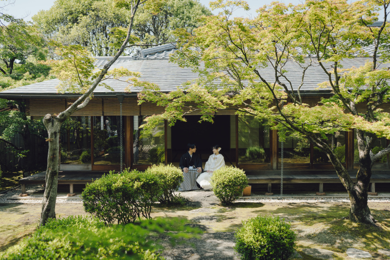 庭園ならではのカット