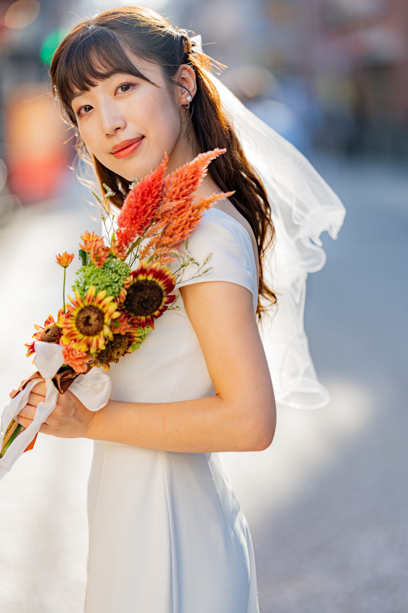 新婦様ソロショット!