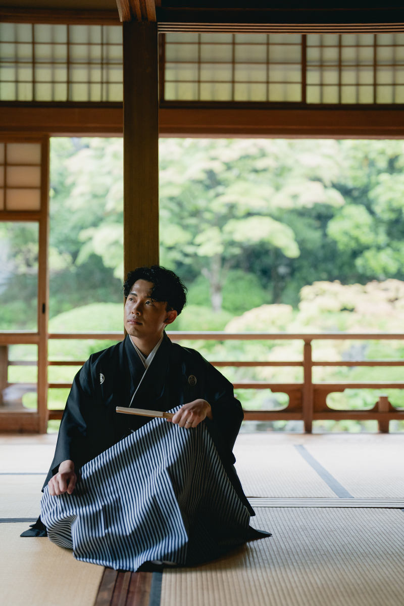 新郎さんソロショット