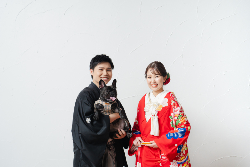 ワンちゃんと一緒に♪