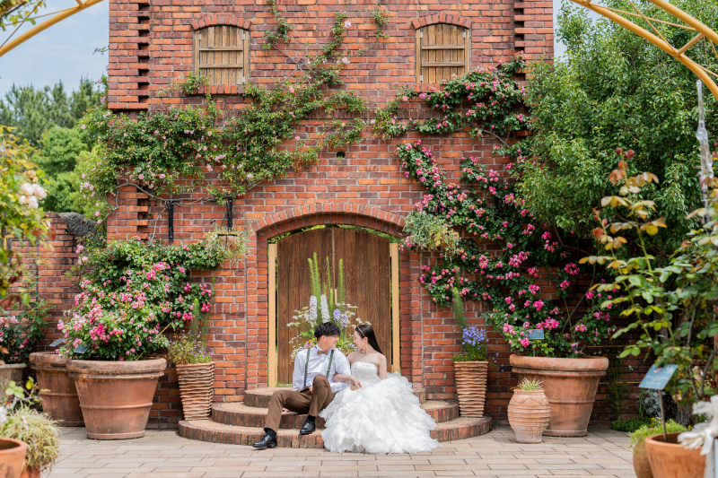 フラワーミュージアムにて