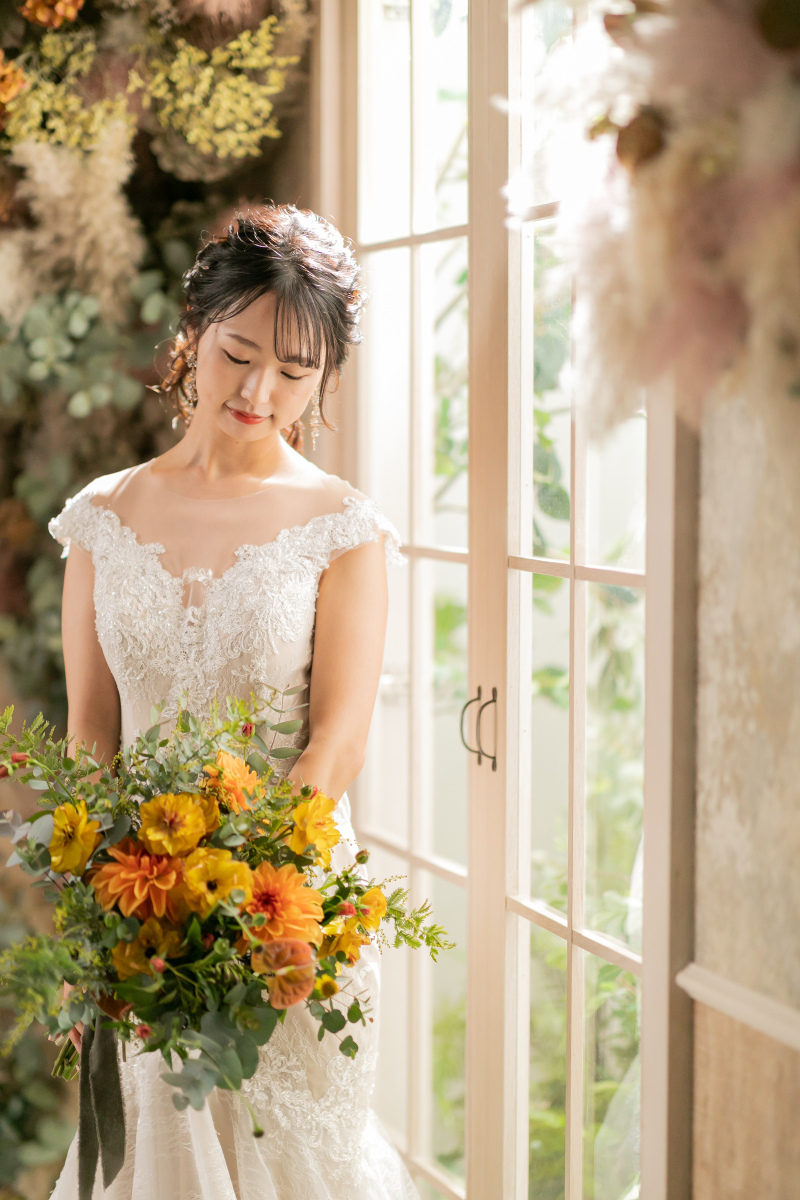 新婦様のソロショット