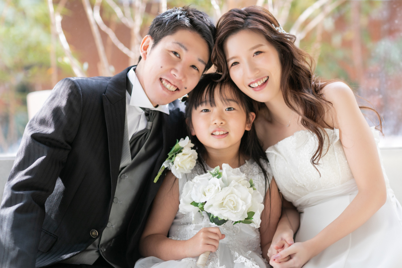 ご家族３人で仲良く♪