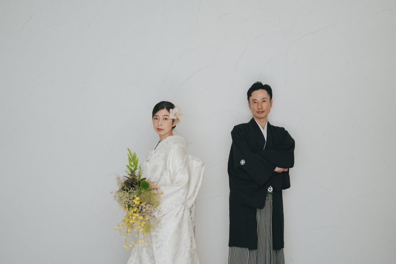 シンプルなスタジオでの和装をご紹介します！