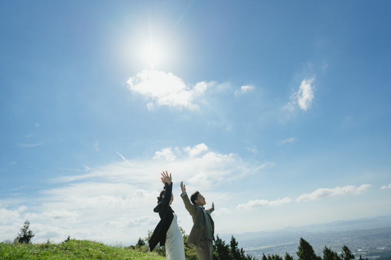 青空と