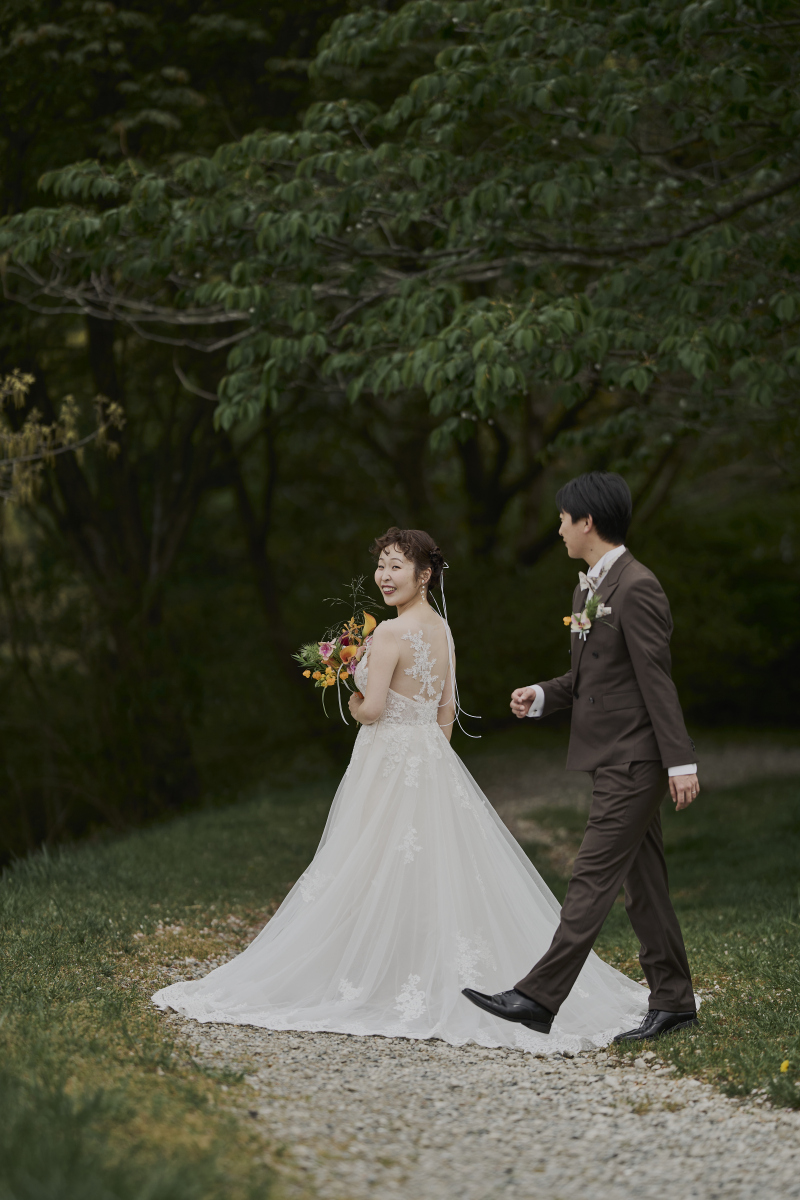 自然の中を歩いてみたり