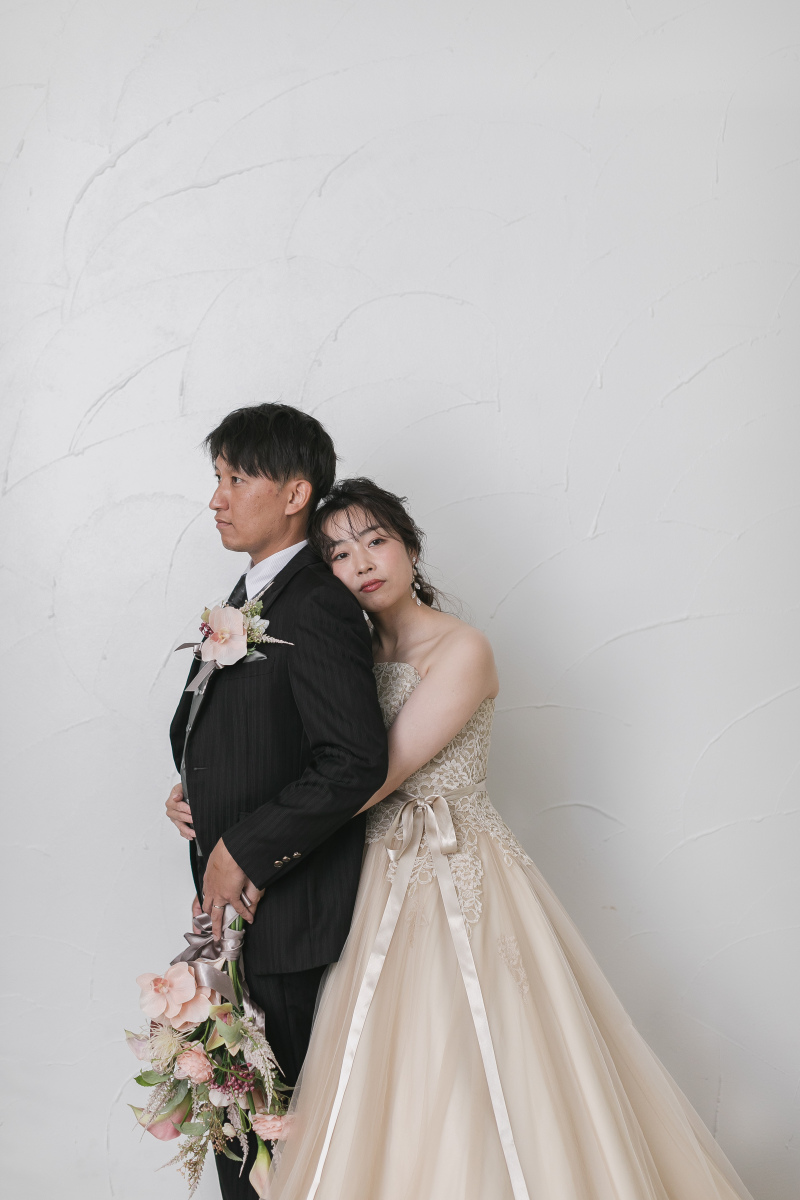 白壁でシンプルに