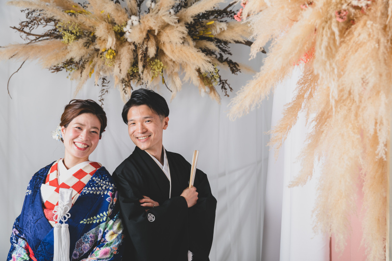 装花に包まれて