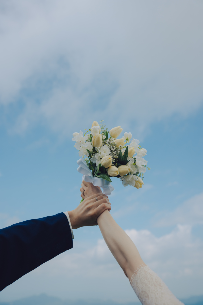 指輪もブーケも