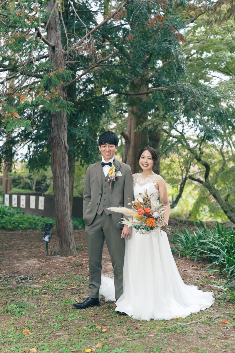 お二人写真から撮影スタート！