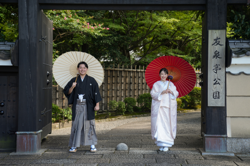 季節に合わせた和装ロケーション