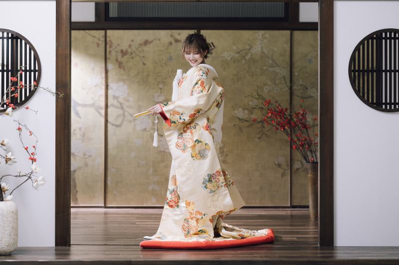 新婦様のソロカット！