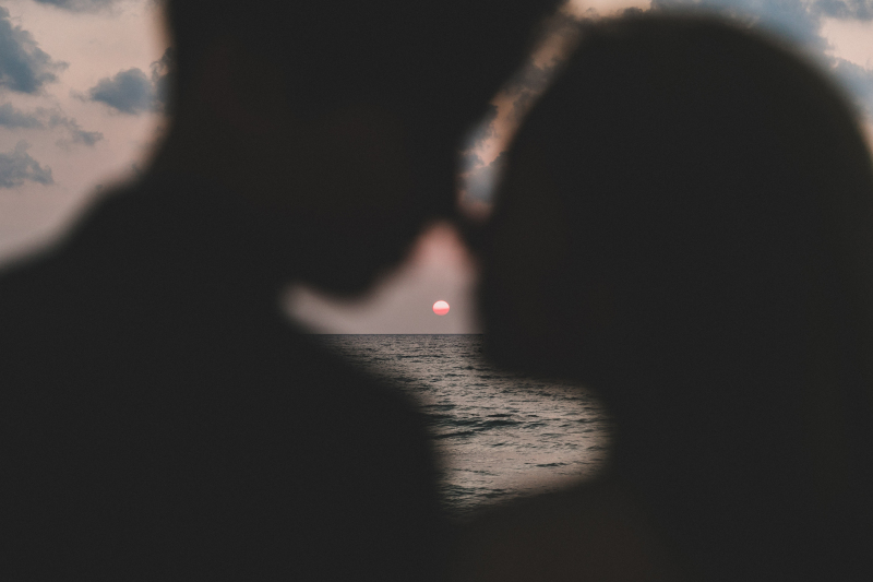 奈多海岸でサンセット！