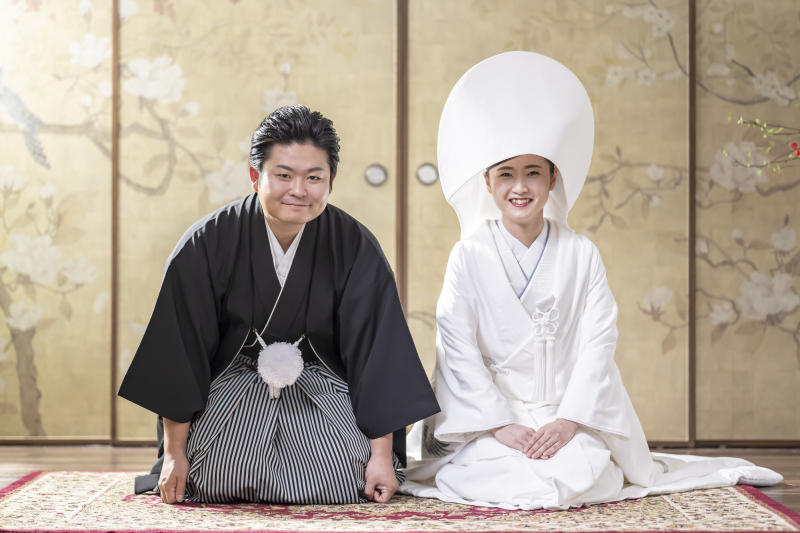 最後は定番の正座ショットで！