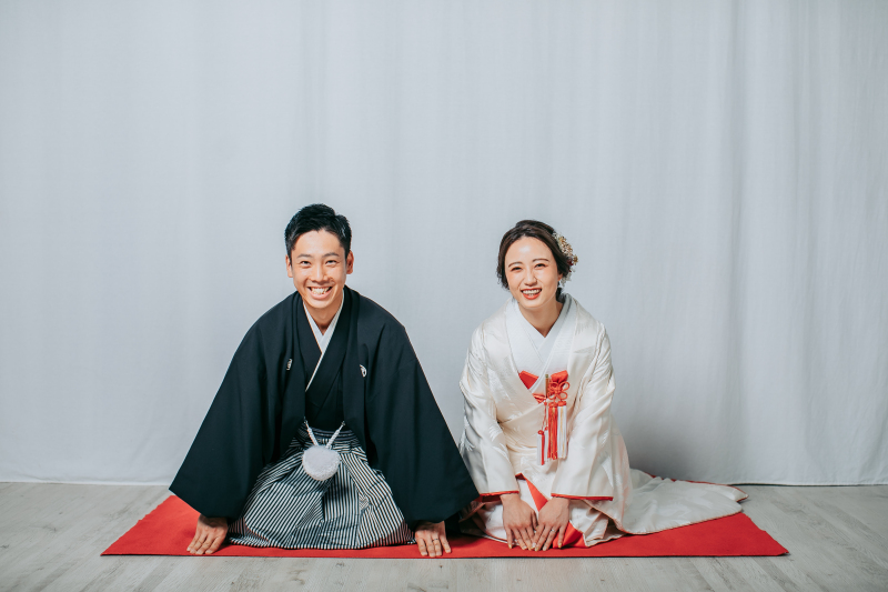 定番お辞儀ショット