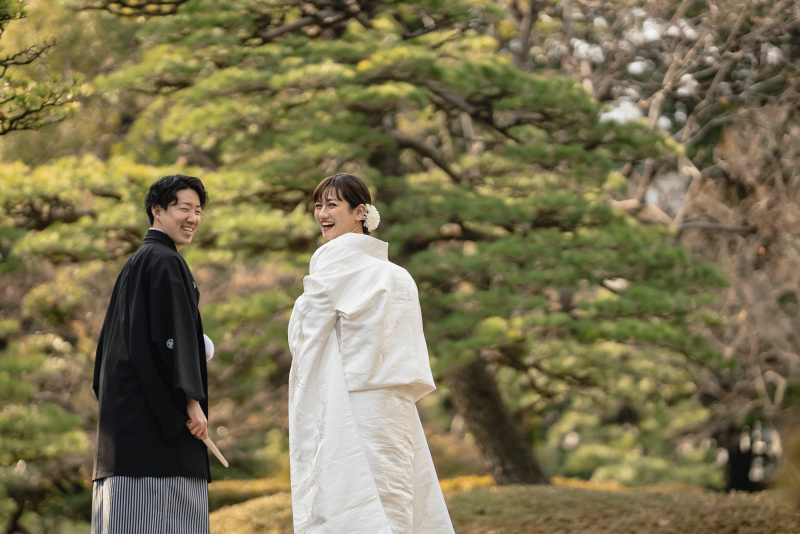 おふたり並んで