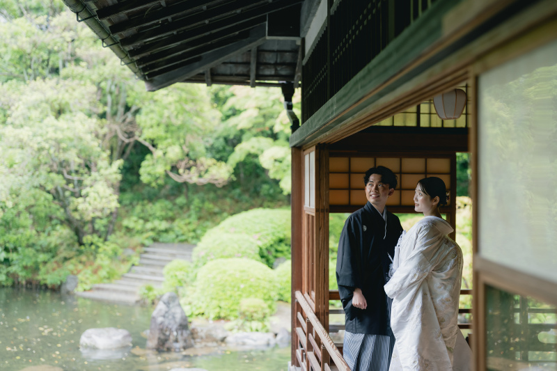 最後は建物の外から