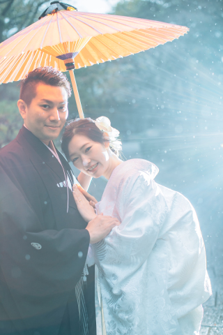 突然の雨でも...