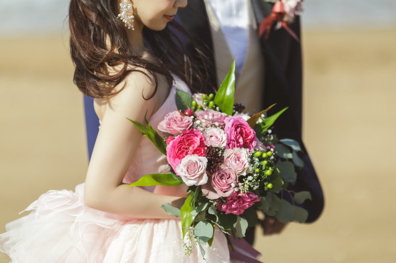 こだわりの詰まったフラワーブーケ