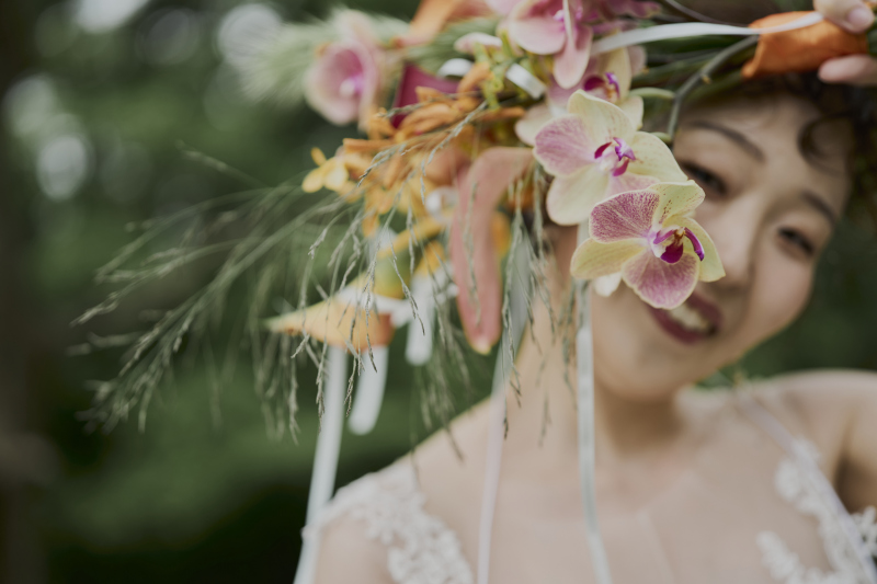 ブーケも一緒に