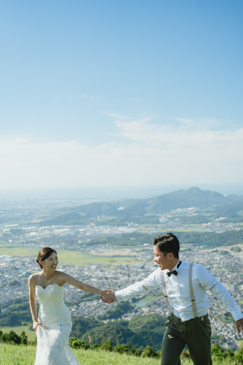 丘の上で