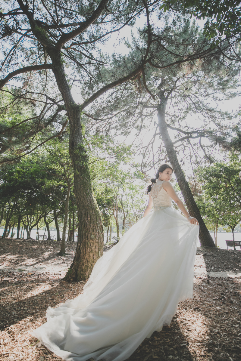 ドレスを活かして