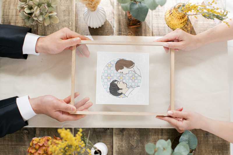 ドラマチックに残すスタジオフォト