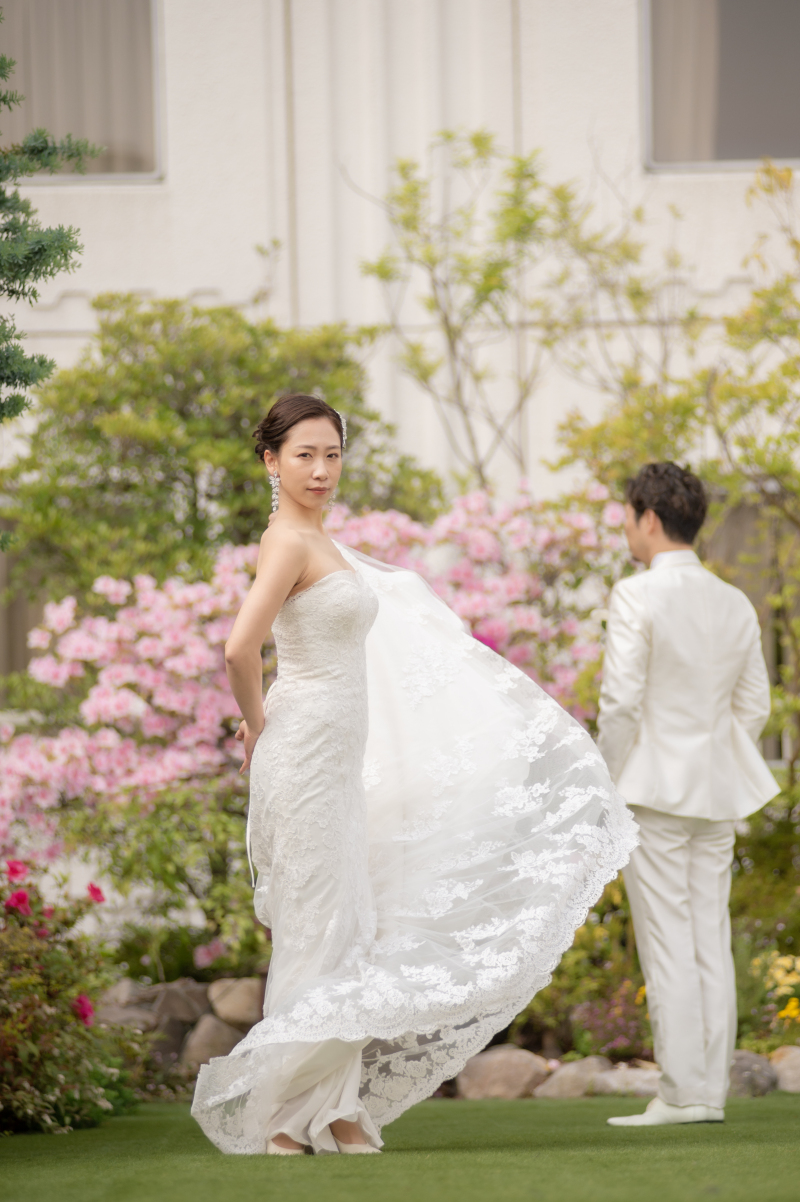 ドレスで魅せる…！