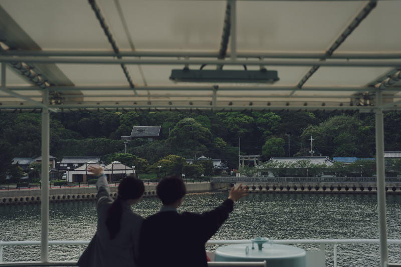 島に向かって