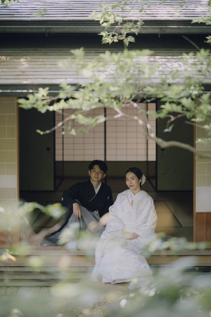 最後は定番の縁側で...