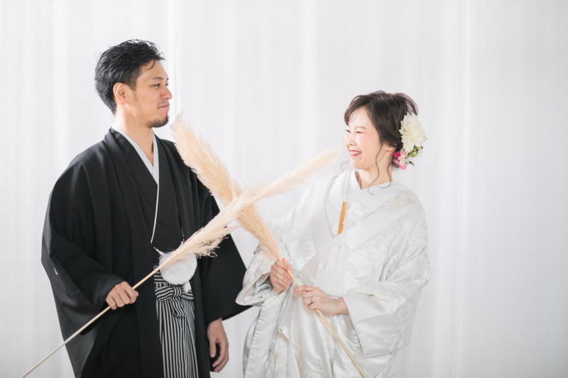 流行りのパンパスグラスで