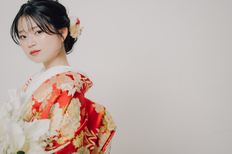 新婦様のソロカット