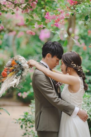 植物園にてローションフォト！