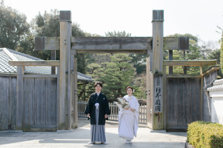 大濠日本庭園にて