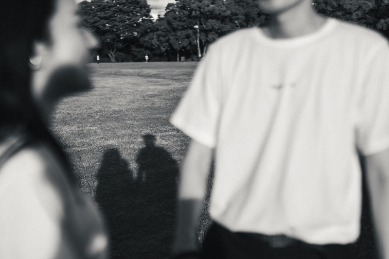 ふとした影もしっかりと。