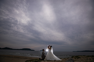 仲良しご家族でウエディングフォト