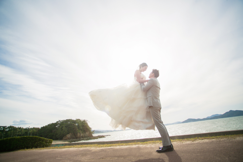 見つめあっているお二人
